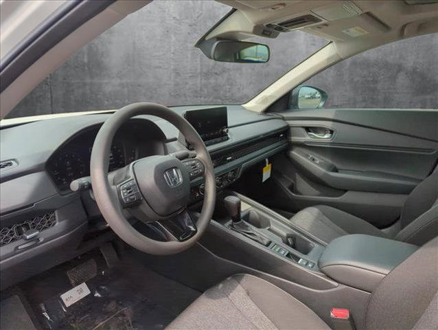 new 2025 Honda Accord car, priced at $30,705