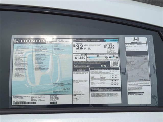 new 2025 Honda Accord car, priced at $30,705