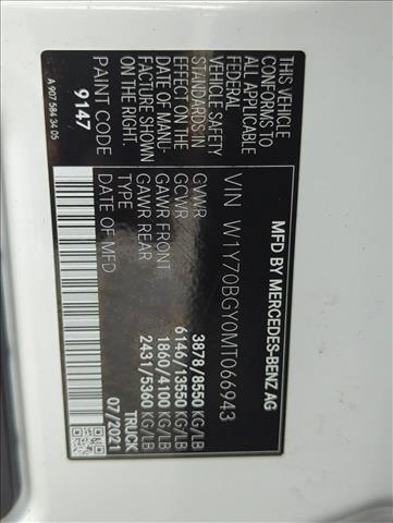 used 2021 Mercedes-Benz Sprinter 1500 car, priced at $19,959