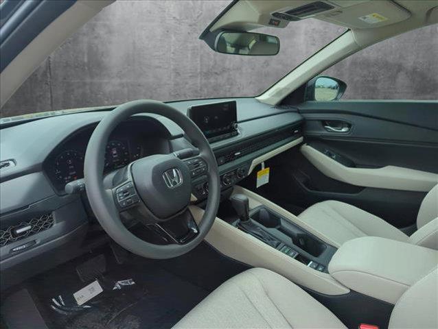 new 2025 Honda Accord car, priced at $30,274
