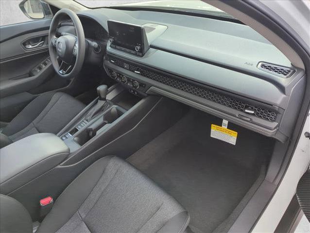 new 2025 Honda Accord car, priced at $30,750