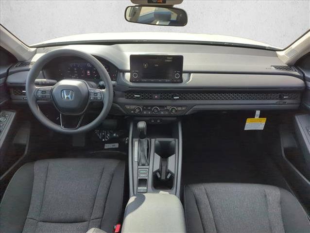 new 2025 Honda Accord car, priced at $30,750