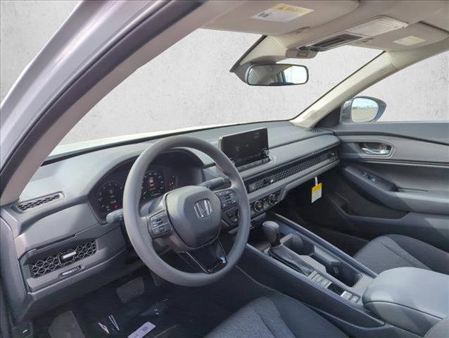 new 2025 Honda Accord car, priced at $30,750