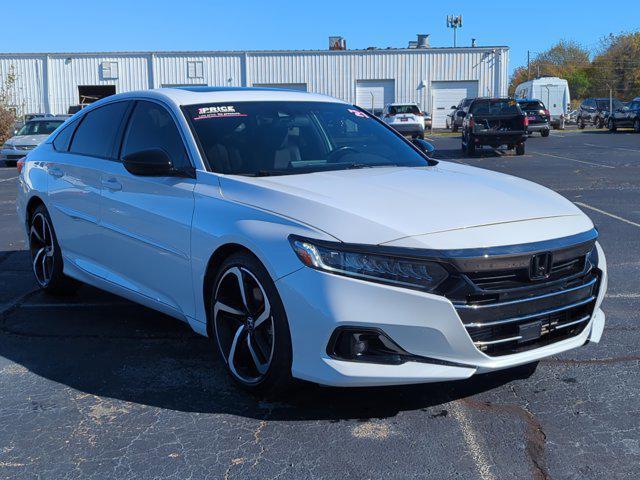 used 2021 Honda Accord car, priced at $27,959