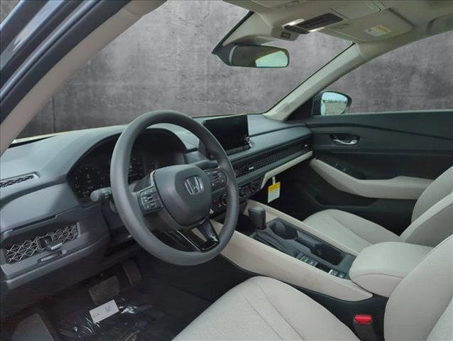 new 2025 Honda Accord car, priced at $30,274