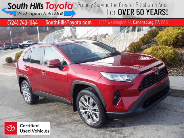 used 2021 Toyota RAV4 car, priced at $27,990