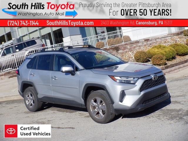 used 2022 Toyota RAV4 car, priced at $29,990