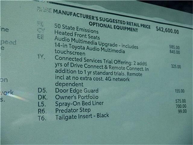 new 2024 Toyota Tacoma car, priced at $44,681