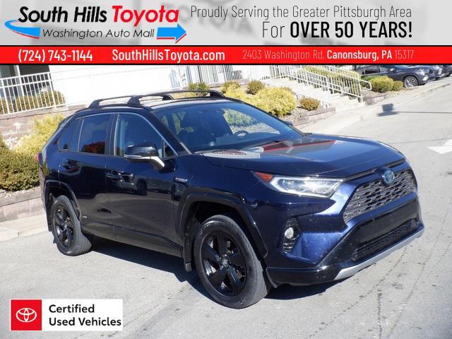 used 2019 Toyota RAV4 Hybrid car, priced at $30,990