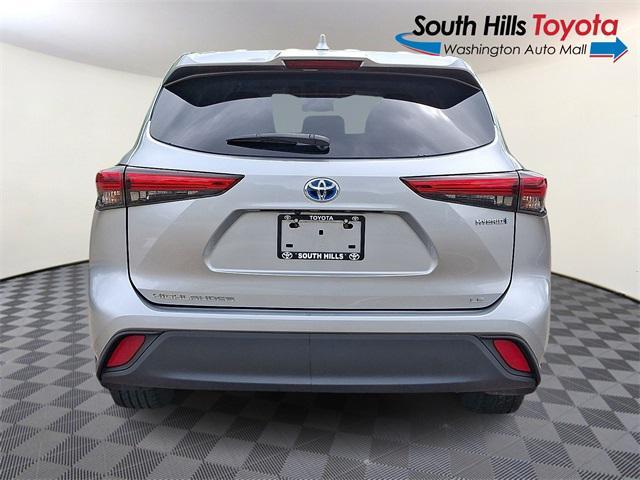 used 2021 Toyota Highlander Hybrid car, priced at $27,990
