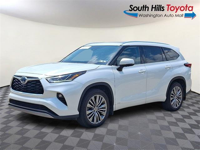 used 2022 Toyota Highlander Hybrid car, priced at $43,890