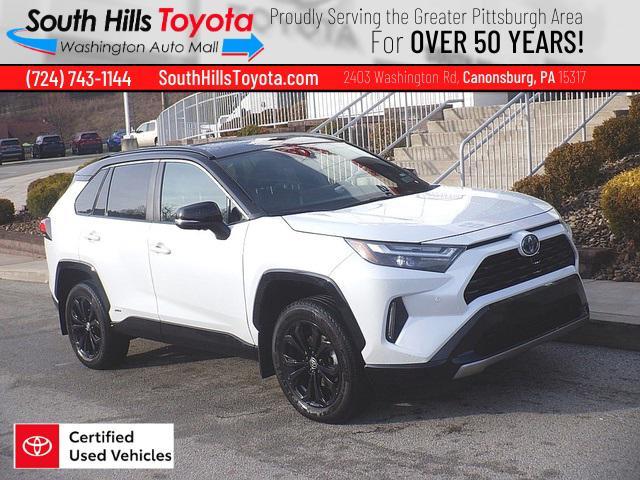 used 2023 Toyota RAV4 Hybrid car, priced at $35,990