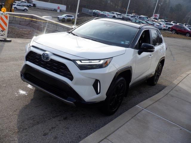 used 2023 Toyota RAV4 Hybrid car, priced at $35,990