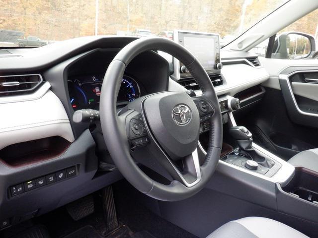 used 2022 Toyota RAV4 Hybrid car, priced at $34,990