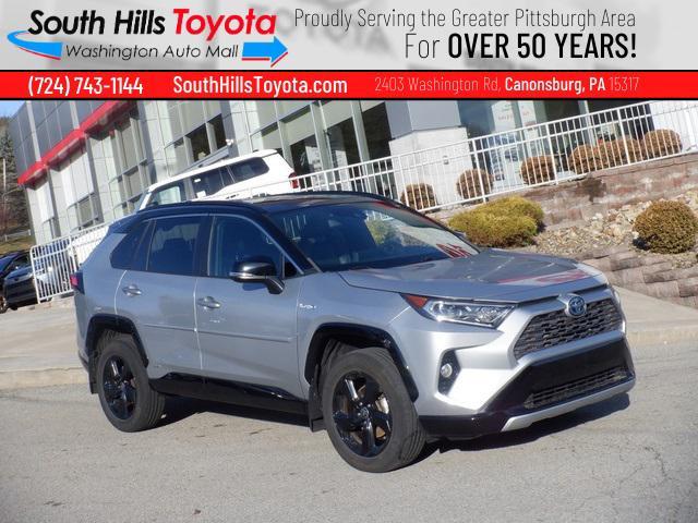 used 2021 Toyota RAV4 Hybrid car, priced at $31,890