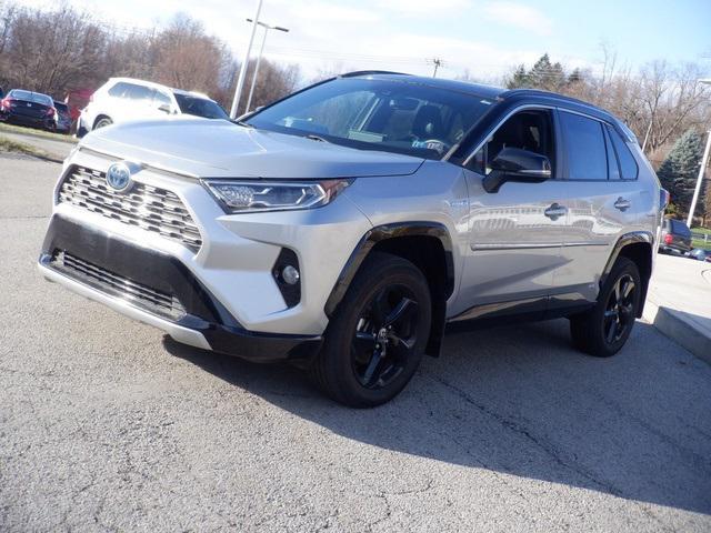 used 2021 Toyota RAV4 Hybrid car, priced at $31,890