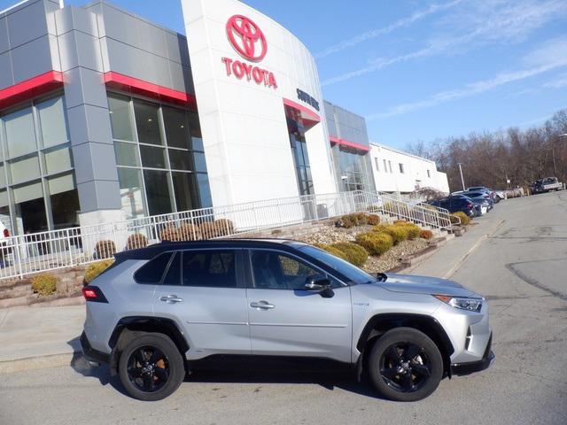 used 2021 Toyota RAV4 Hybrid car, priced at $31,890