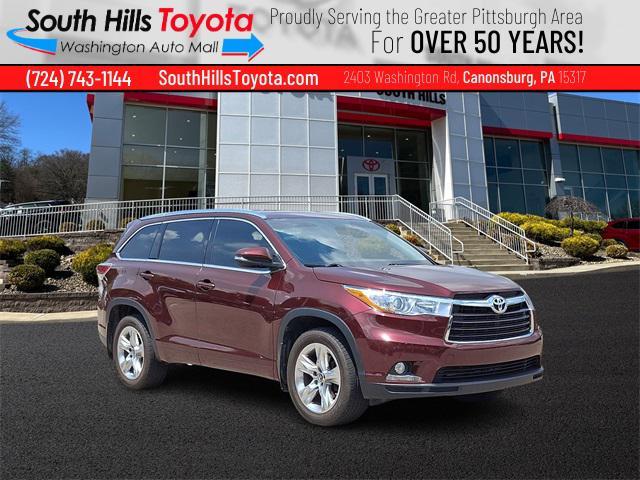 used 2016 Toyota Highlander car, priced at $24,990