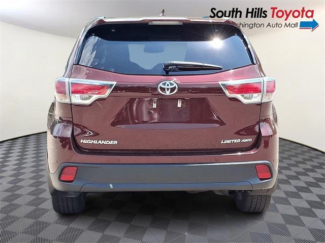 used 2016 Toyota Highlander car, priced at $24,990