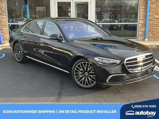 used 2021 Mercedes-Benz S-Class car, priced at $72,499