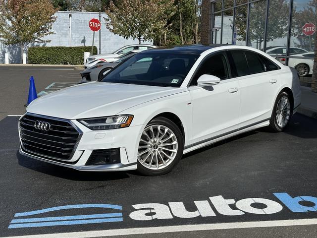 used 2021 Audi A8 car, priced at $53,999