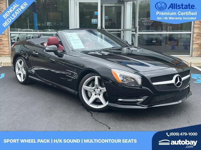 used 2015 Mercedes-Benz SL-Class car, priced at $46,999