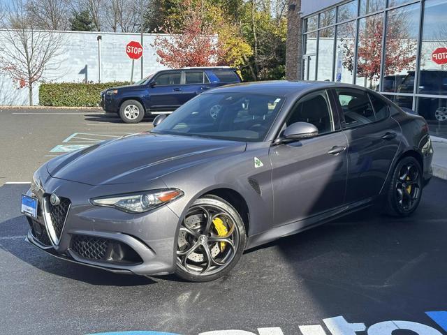 used 2018 Alfa Romeo Giulia car, priced at $33,199