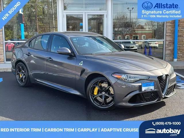 used 2018 Alfa Romeo Giulia car, priced at $33,199