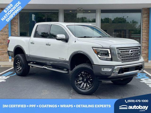 used 2021 Nissan Titan car, priced at $32,599