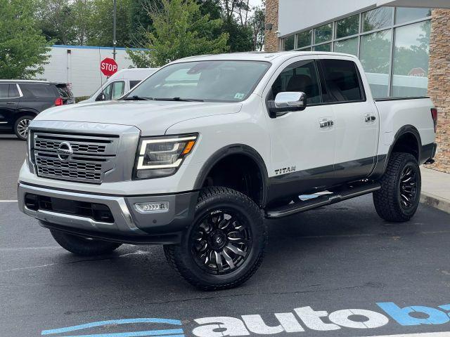used 2021 Nissan Titan car, priced at $32,599
