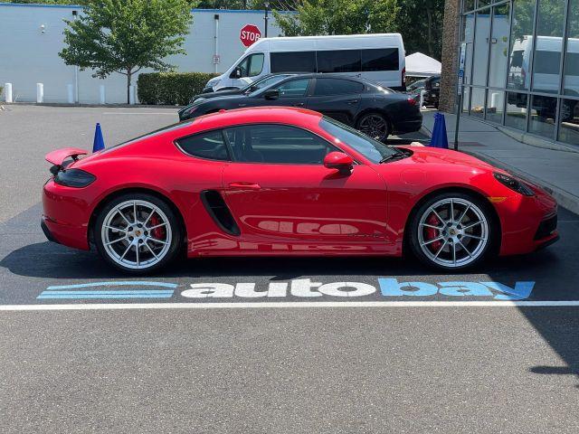 used 2023 Porsche 718 Cayman car, priced at $109,999