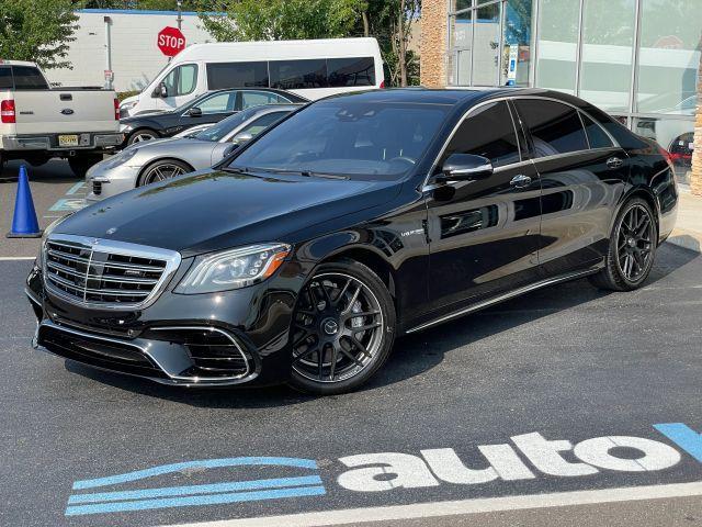 used 2019 Mercedes-Benz AMG S 63 car, priced at $74,999