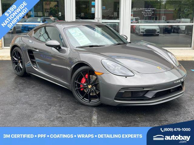 used 2018 Porsche 718 Cayman car, priced at $71,499