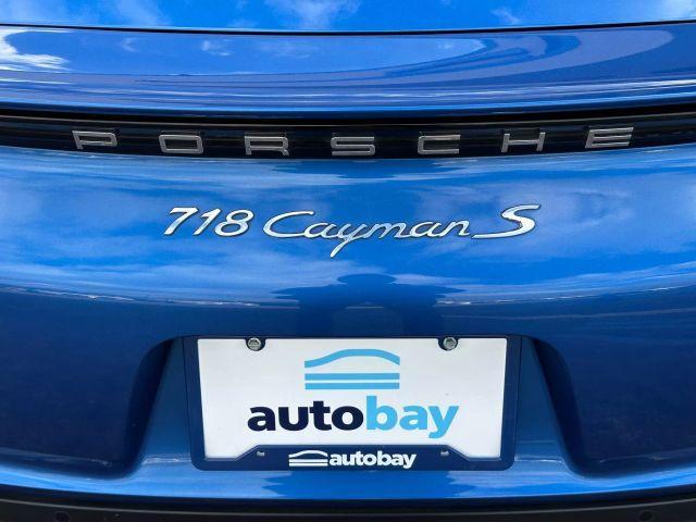 used 2018 Porsche 718 Cayman car, priced at $55,599