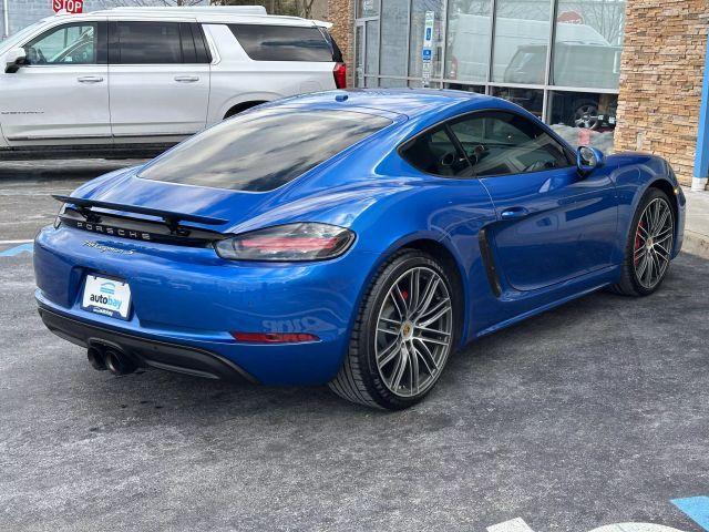 used 2018 Porsche 718 Cayman car, priced at $55,599