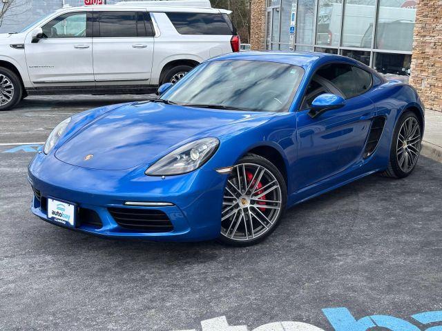 used 2018 Porsche 718 Cayman car, priced at $55,599