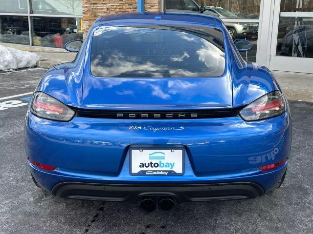 used 2018 Porsche 718 Cayman car, priced at $55,599