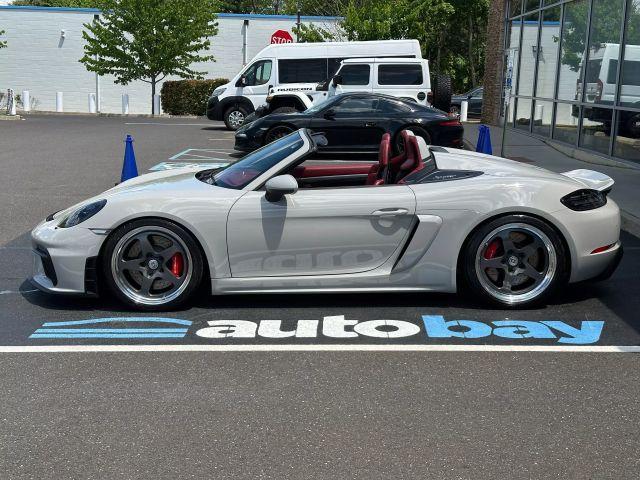 used 2021 Porsche 718 Spyder car, priced at $124,999