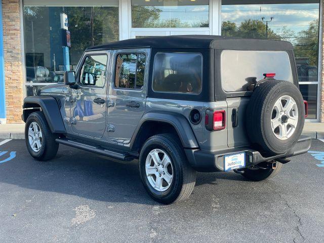 used 2021 Jeep Wrangler Unlimited car, priced at $18,599