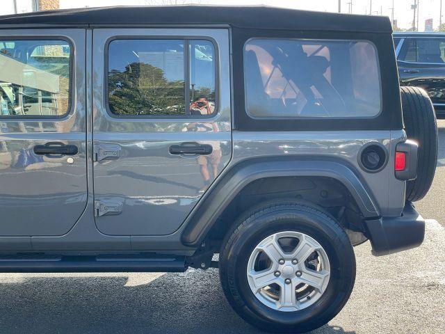 used 2021 Jeep Wrangler Unlimited car, priced at $18,599