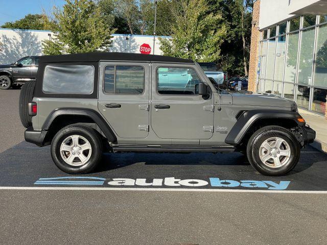 used 2021 Jeep Wrangler Unlimited car, priced at $18,599