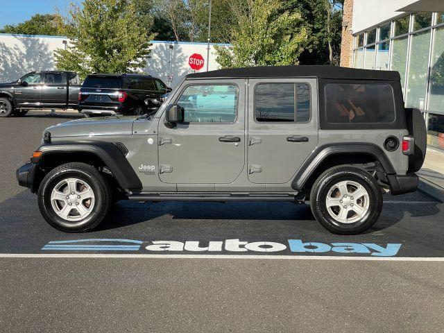used 2021 Jeep Wrangler Unlimited car, priced at $18,599
