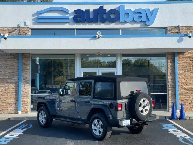 used 2021 Jeep Wrangler Unlimited car, priced at $18,599