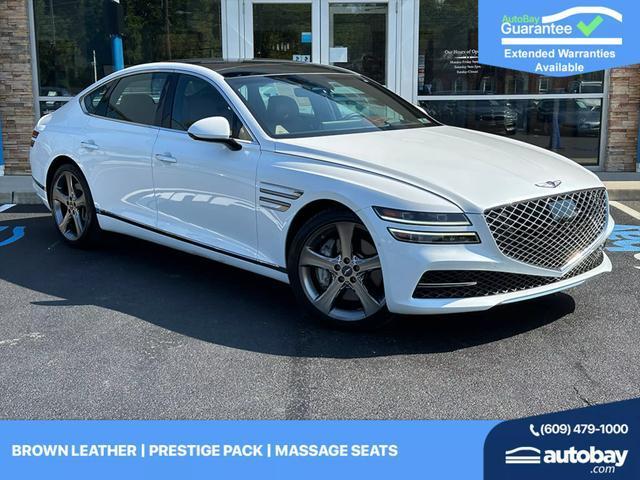 used 2021 Genesis G80 car, priced at $38,499