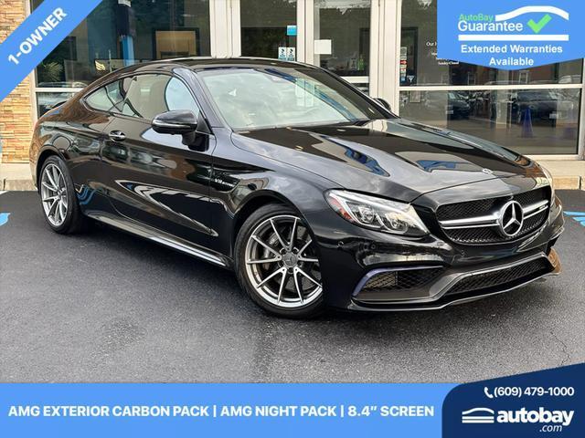 used 2018 Mercedes-Benz AMG C 63 car, priced at $41,799