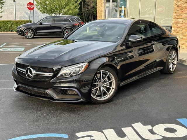 used 2018 Mercedes-Benz AMG C 63 car, priced at $41,799