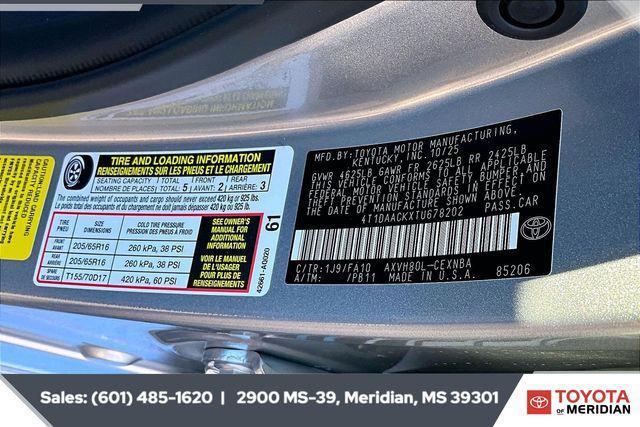 new 2026 Toyota Camry car, priced at $32,607