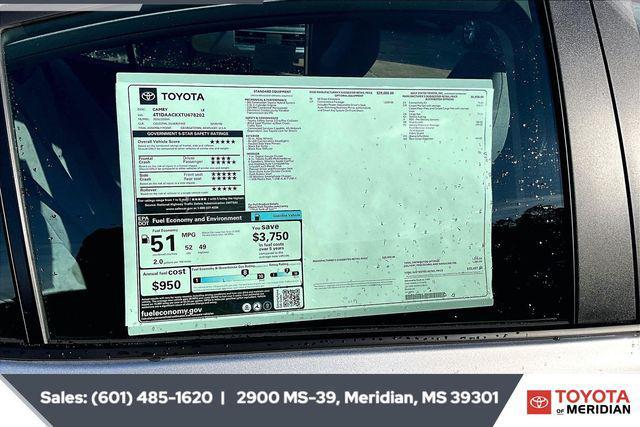 new 2026 Toyota Camry car, priced at $32,607