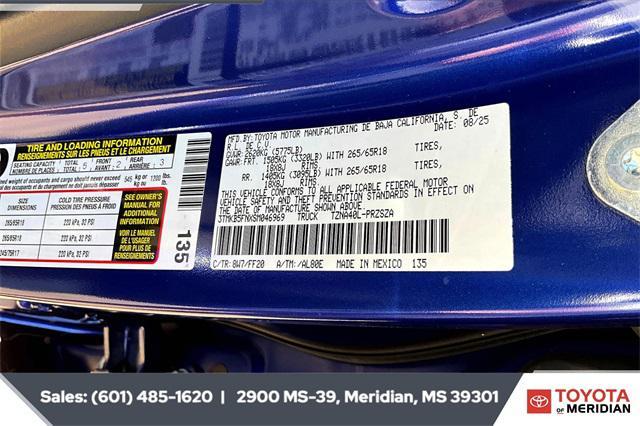 new 2025 Toyota Tacoma car, priced at $42,106