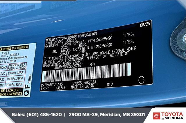 new 2025 Toyota 4Runner car, priced at $59,701